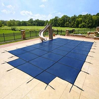 China Anti-UV Cloth Pool Cover Above Ground Pool Cover Blue or Black Side Up Swim Cover Intex 10ft Pool 12*30 Melbourne For US AU for sale