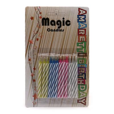 China Birthdays Factory Price Candle Birthday Cake Magic Relighter Candles for sale