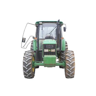 China Building material shops low fuel consumption used 4 wheel farm tractor withTire 14.9-24 for sale 6B-1204 used farm tractor for sale