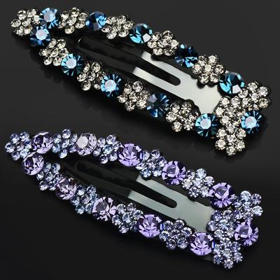 China 2020 Original Design 2020 Hot Sale Hair Clip Word Clip Simple Set Diamond Spring Clip Disc Hair Accessories for sale