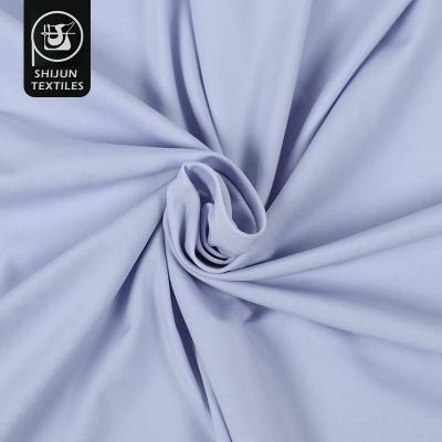 China Stretch 95% Polyester 5% Spandex Polyester Plain Dyed Solid 100D Fabric For Dress for sale