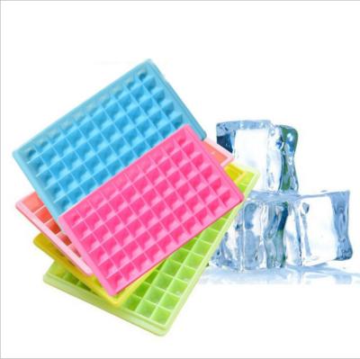 China Sustainable Mini Ice Cube Trays Durable Cut Resistant Ice Trays For Smaller Freezer Ice Cube Trays Cubes for sale