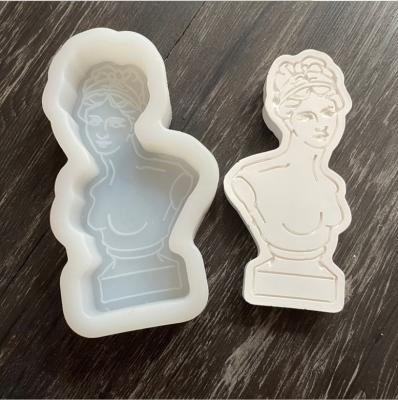 China Viable Goddess Shape Body Silicone Mold Decorating Mold Candle Mold For Candle Making for sale