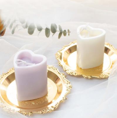 China Viable Three-Dimensional Columnar Love Candle Plastic Acrylic Mold for sale