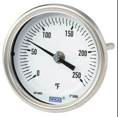 China Suitable Price Good Quality Stainless Steel Glycerin Filled Pressure Gauge 2.5