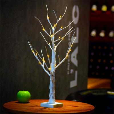 China New Style LED Silver Birch Light White Branches Warm White Silver Birch Twig Light Tree For Indoor Party Wedding Bedroom Living Room Home for sale