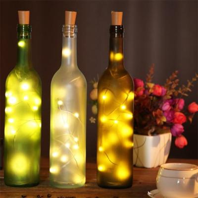 China High Quality Led Wine Cork Lights Cork Shaped Bottle Stopper Led String Lights Wine Cork Lights for sale