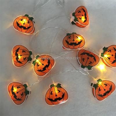 China New Factory Supply 1M 2M 3M Halloween Decoration Light Led Pumpkin Led String Lights for sale