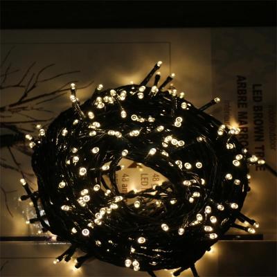 China Led String Lights 100 200/300/400/500 LED String Fairy Lights For Christmas Tree Party Wedding Events Garden Operation Modes for sale