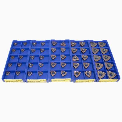 China CNC Machine WCMX/WCMT CNC U Cutting Tool Tungsten Carbide Drill Turning Inserts for sale