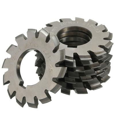 China 8PCS Machine NO.1-NO.8 Degrees CNC HSS Gear Module Milling Cutter Gear Cutting Tools M1 M2 M3 M4 M5 M6 M1.5 M1.25 M2.5 M3. 5 CNC M8 PA20 for sale