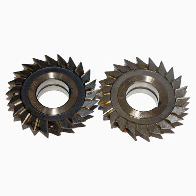 China CNC Machine HSS Single Angle Milling Cutter For Milling Diameter35-100 for sale