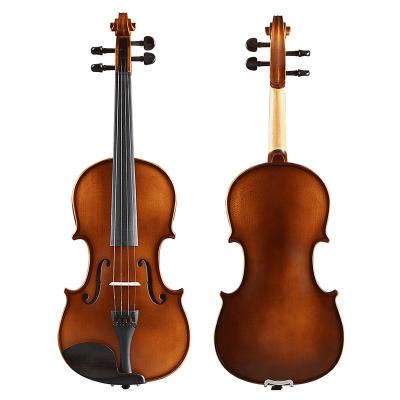 China Wholesale Flawless Popular Plywood Flame Violin Student Violin Nice with cheap price for sale