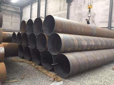 China Construction Used Pipe API 5l Ssaw Lsaw Hydraulic Weld Carbon Black Coating Steel Pipes for sale