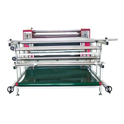 China Garment Shops Rotary Roll Press For Sale Calendar Sublimation Machine For Mats Rugs Mugs for sale