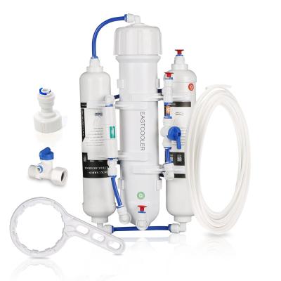 China Eastcooler ECRO3 S-A RO Water Filter System 3 Stage Aquarium Water Purifier System Hotel Hot Sale Aquarium For Fish Keeping for sale