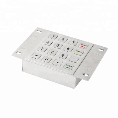 China Mechanical Hot Selling Metal Stainless Steel Dome Membrane Membrane Keypad for sale