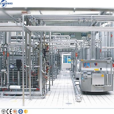 China Full Automatic Dairy Products Processing Line UHT 3000BPH Aseptic Milk Machine for sale