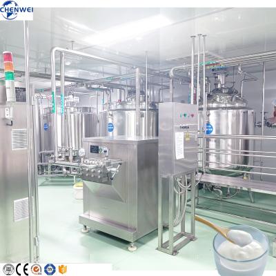 China 300 L Scale Yogurt Production Line China High Efficiency Small Milk Processing Plant for sale