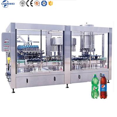 China Bottle-No Plug New Product Selling Fully Automatic 3 in 1 Bottle Juice Beverage Liquid Water Filling and Capping Machine for sale