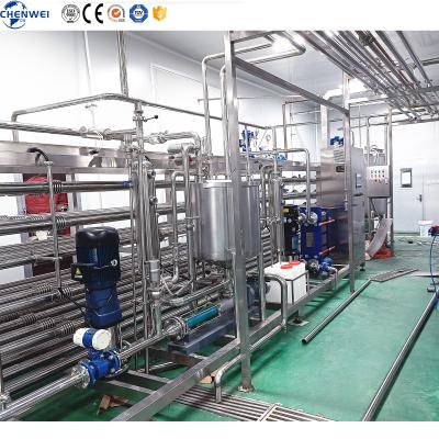 China High Quality CW Mayonnaise 2000-3000L/H CW Machine Repair Shops Tomato Ketchup Fruit Jam Sleeve Tubular UHT Sterilizer for sale