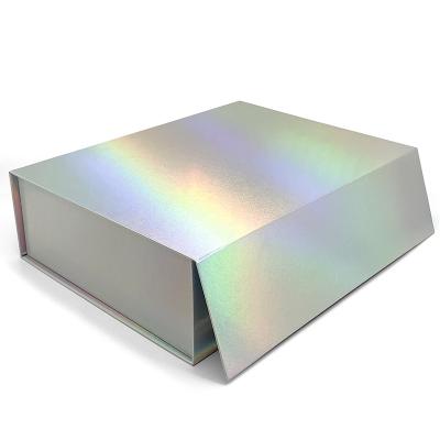 China Recycled Magnetic Paper Box Boxes Cajas Personalizadas Cardboard Materials Holographic Custom Luxury Cardboard Hologram for sale