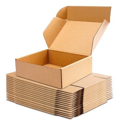 China Small Recyclable Shipping Carton 18*9*5cm Recyclable Burst Heavy Duty High Strength Wrinkled Moving Boxes For Small Business Packaging for sale