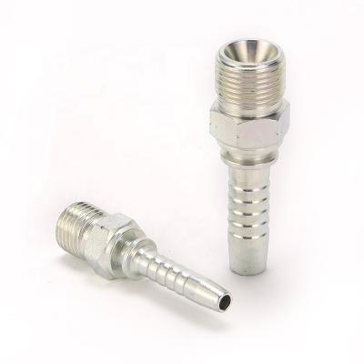 China Male Hose Adapter Stainless Steel 316 Thread CNG Hydraulic Brab Hose NPT/BSP/G Hose Fitting for sale