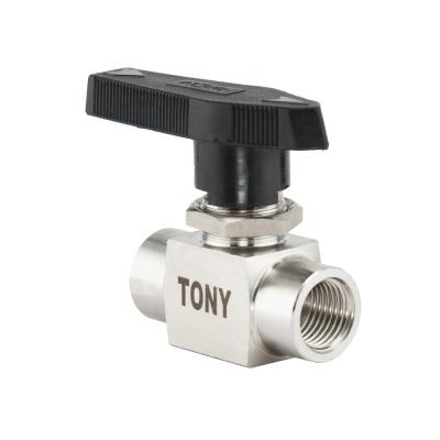 China General TONY Stainless Steel ss316 Female Thread Ball Valve High Pressure Screwed End Ball Valve for sale