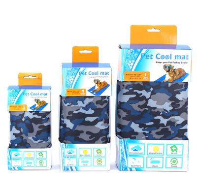 China Hot Selling Amazon Waterproof Self-cooling Gel Pet Stocked Cool Mat For Summer for sale