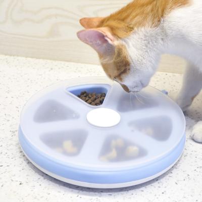 China High Quality Viable Slow Feeder Slow Puzzle Bowl Pet Vending Hole Pet Slow Feeder Dog Treat Dispensing Feed for sale