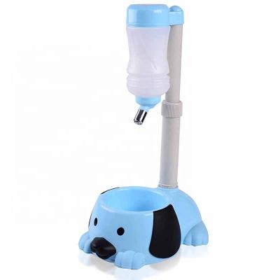 China Viable Direct Pet Dog Cat Supplier Factory Direct Water Fountain ABS Pet Water Dispenser And Food Bowl for sale