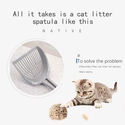 China Plastic Cat Litter Sifter Cat Poop Scoop Cavity Pet Viable Wholesale Accessories Large Size for sale