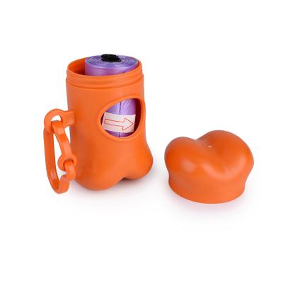 China Sustainable Wholesale Hot Selling Plastic Dog Poop Bag Dog Waste Bag With Dispenser for sale