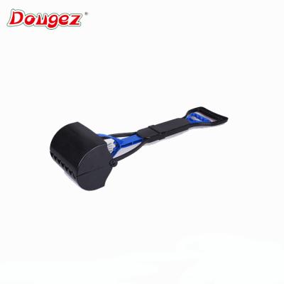 China Fashion sustainable and usful Assembled Long Handle Pet Poop Portable Pet Scooper Outdoor Waste Collector for sale