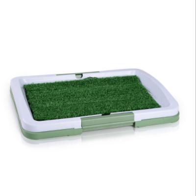 China New Design Dogs Hot Selling Indoor Dog Toilet Puppy Potty Pad Dog Grass Mat for sale