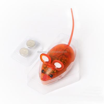 China Factory New Arrival Cat Toys Simulation Electronic Rat Mouse Toy For Pet Cat Trick Viable Game for sale