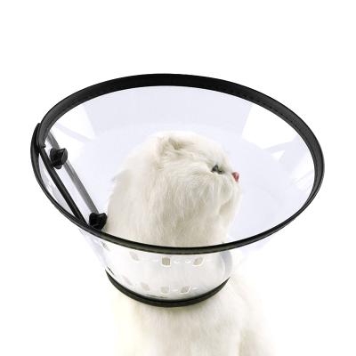 China New Design Pet Elizabeth Circle Anti-bite Protection Collars Viable Wholesale Pet Cover Pet Collar for sale