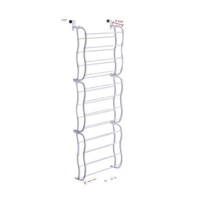 China 6Layers Door suspension Shoe Rack, can accommodate 36 shoes (18 pairs) , 165*56 * 16 inches for bedroom closets for sale