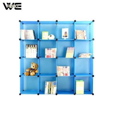 China Fashion Purple Modular Many Cubes Storage Clothing Clear Plastic Cabinet For Clothes for sale