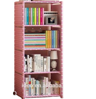 China Bookcase Single Shelf Cubby Small Plastic Storage Shelf for sale