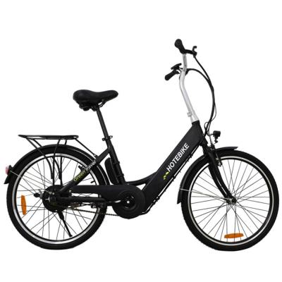 China Cheapest Aluminum Alloy 26inch Electric City Bike For Adults 30km/h 36V 500W Hidden Battery ebike Frame Fast Electric Urban Bikes for sale