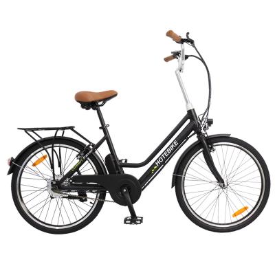 China Cheap Aluminum Alloy Ebike 24v 250w Electric Bike With 250W 350W 500W Motor 36V 48V Battery Alloy Frame City e Bike for sale