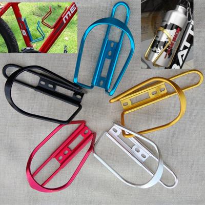 China Fanshion Aluminum Alloy Bicycle Water Bottle Cage Bike Stake Holder Cage Bicycle Bottle Holder For Recycling for sale