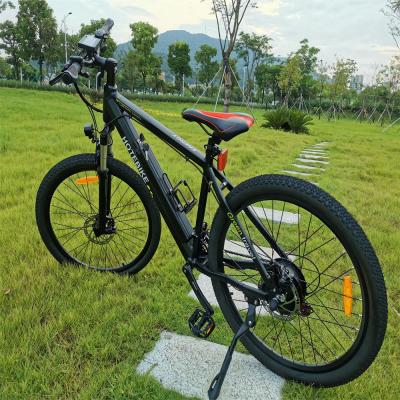 China 48v standard electric mountain bike 26 inch lcd display with electric brake USB LED light electric mountain bike for sale