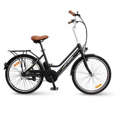 China Cheapest Electric City Bike 24inch 24V 250W 36V 250W 350W 500W Standard Gearless Brushless Hub Motor For Adult for sale