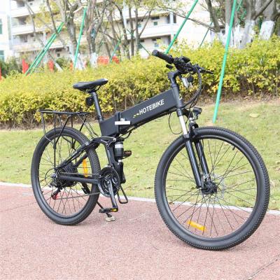 China Cycle 26inch 48V Rechargeable 500W Standard Foldable Bicycle Electric Folding Bike With Cycle Fender Bicycle for sale