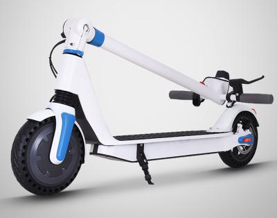 China Standard Folding E Scooter Motorcycle Electric Scooter 8.5 Inch Al Alloy Frame For Daliy Travel for sale