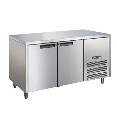 China Single-temperature commercial stainless steel under counter refrigerator 	Integrated Undercounter Freezer for sale