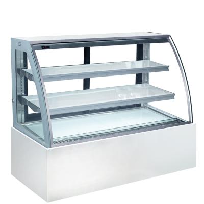 China Refrigerated Single-Temperature Counter Cake Display Case Cake Display Fridge for sale